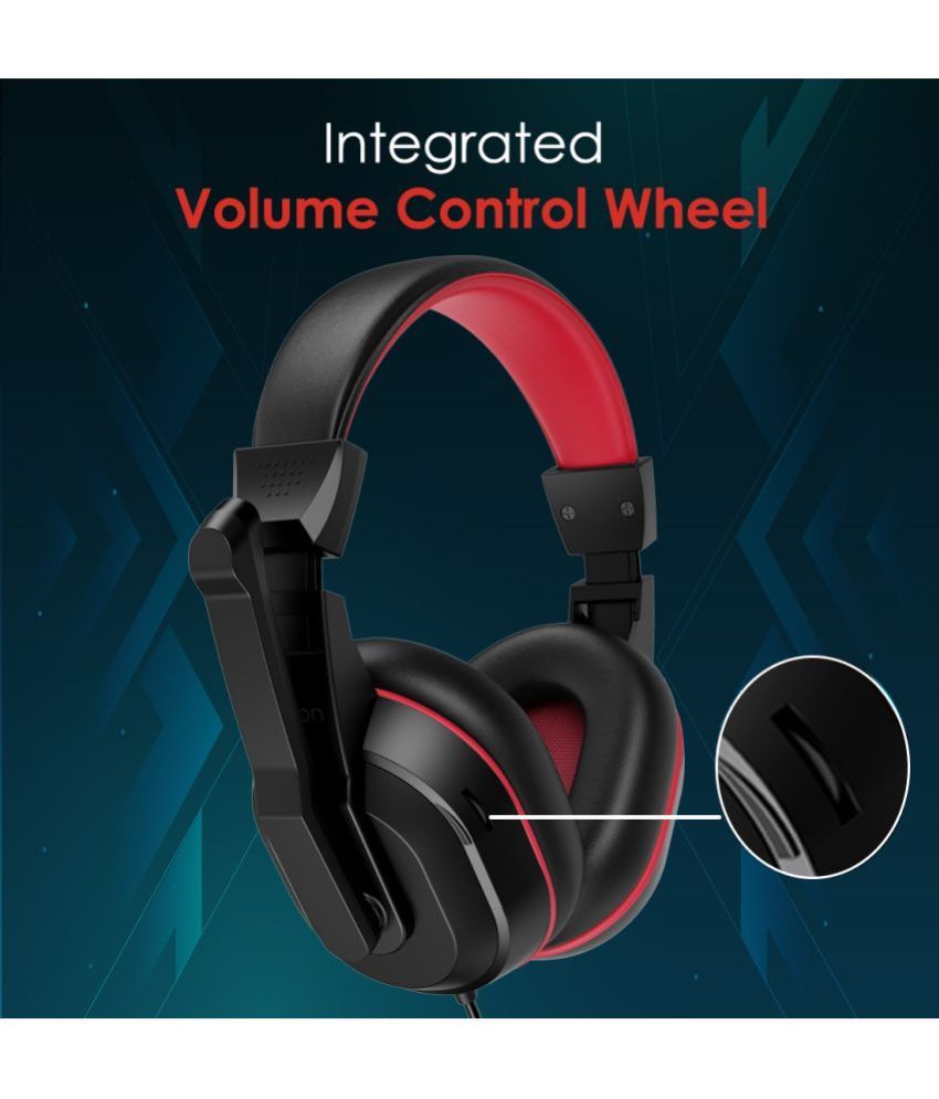 Stereo Sound Wired Over Ear Headphones 
