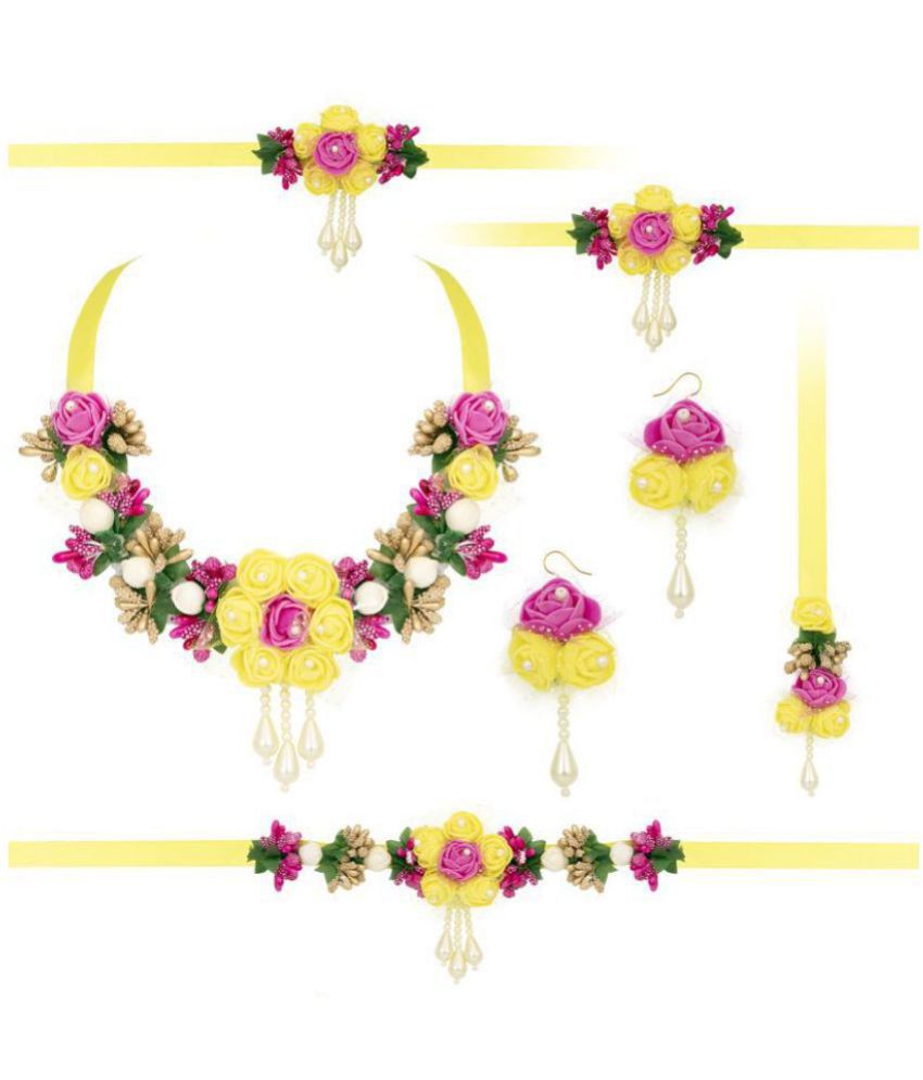    			Sukkhi Fabric Multi Color Traditional Necklaces Set Choker
