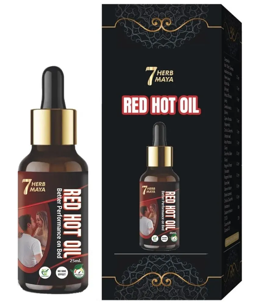 Red Hot Oil for Extra Sexual Energy Increase Penis Size Sex