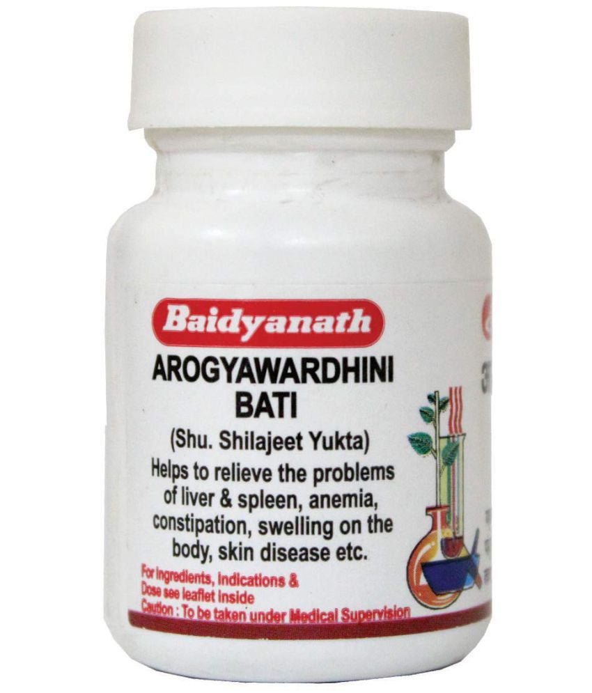     			Baidyanath Arogyawardhini Bati - 80 Tablets