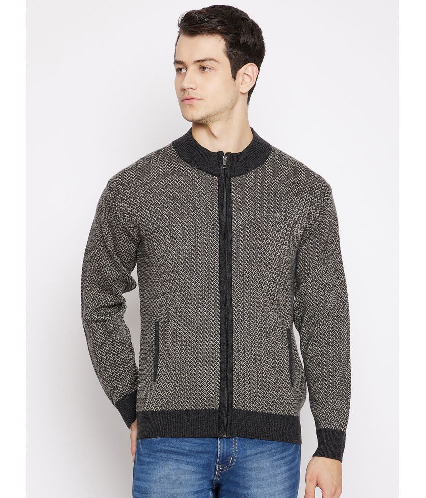     			Duke Grey Round Neck Sweater