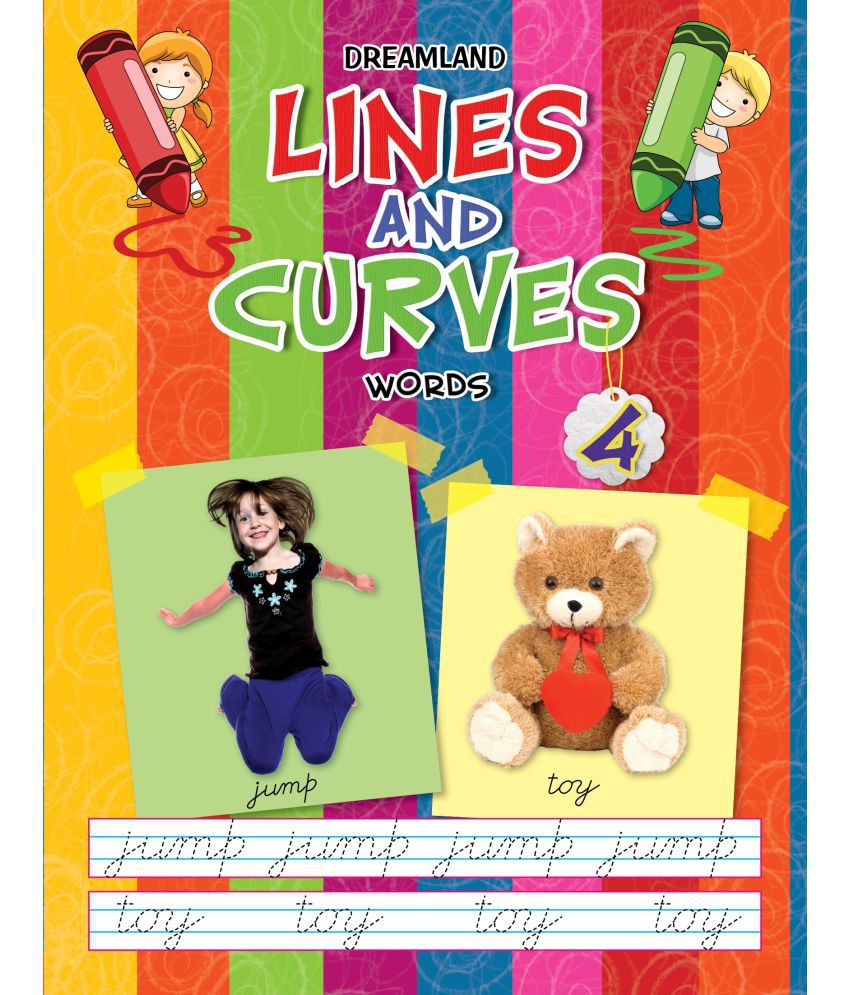    			Lines and Curves (Words) Part 4 - Early Learning Book