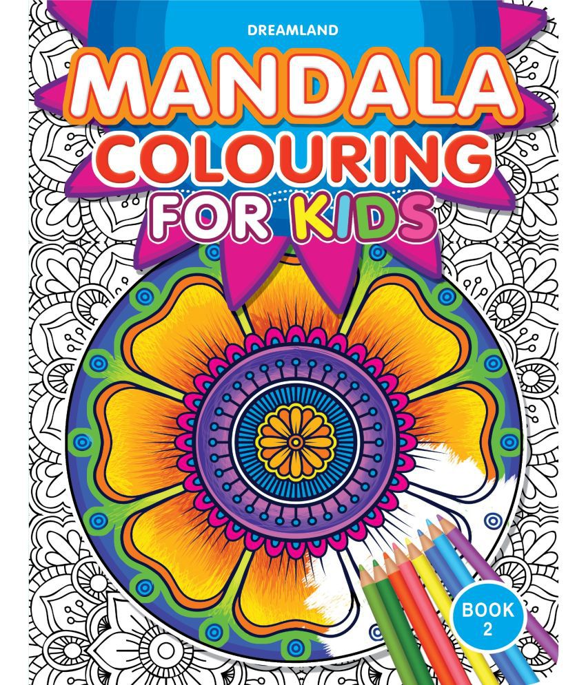     			Mandala Colouring for Kids- Book 2 - Drawing, Painting & Colouring Book