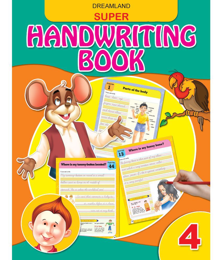     			Super Hand Writing Book Part - 4 - Early Learning Book