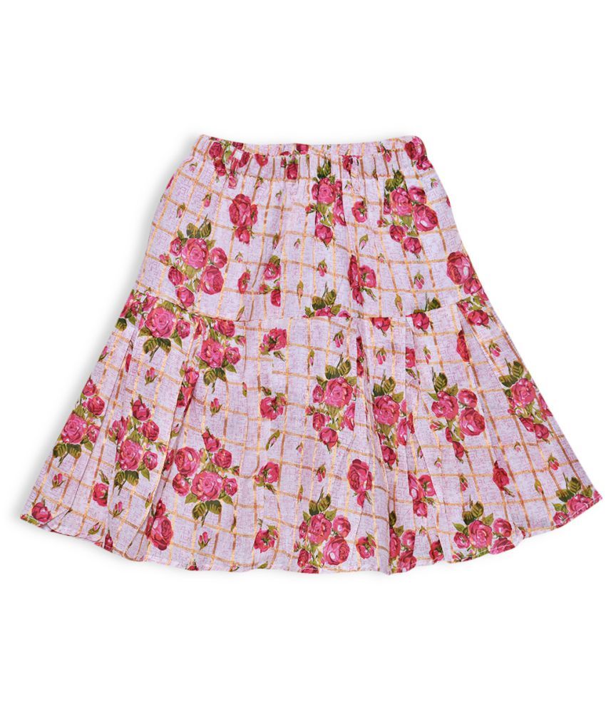     			Fashionable Pink color skirt for girls