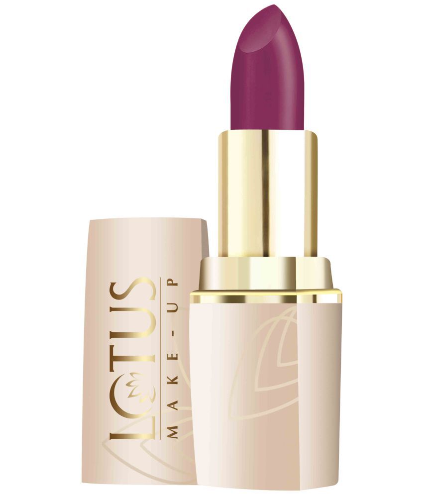     			Lotus Makeup Pure Colors Matte Lip Color Plush Purple 4.2G 711