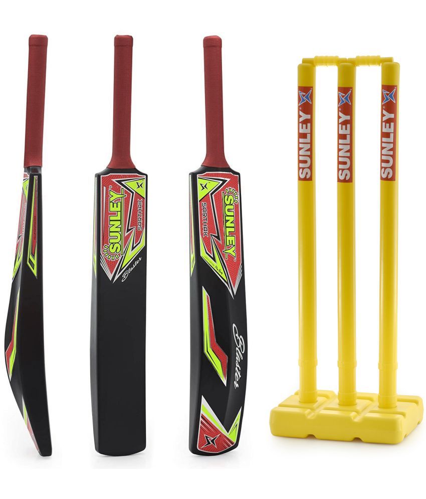 Sunley Plastic bat, Plastic bat Full Size, Plastic bat for Tennis Ball