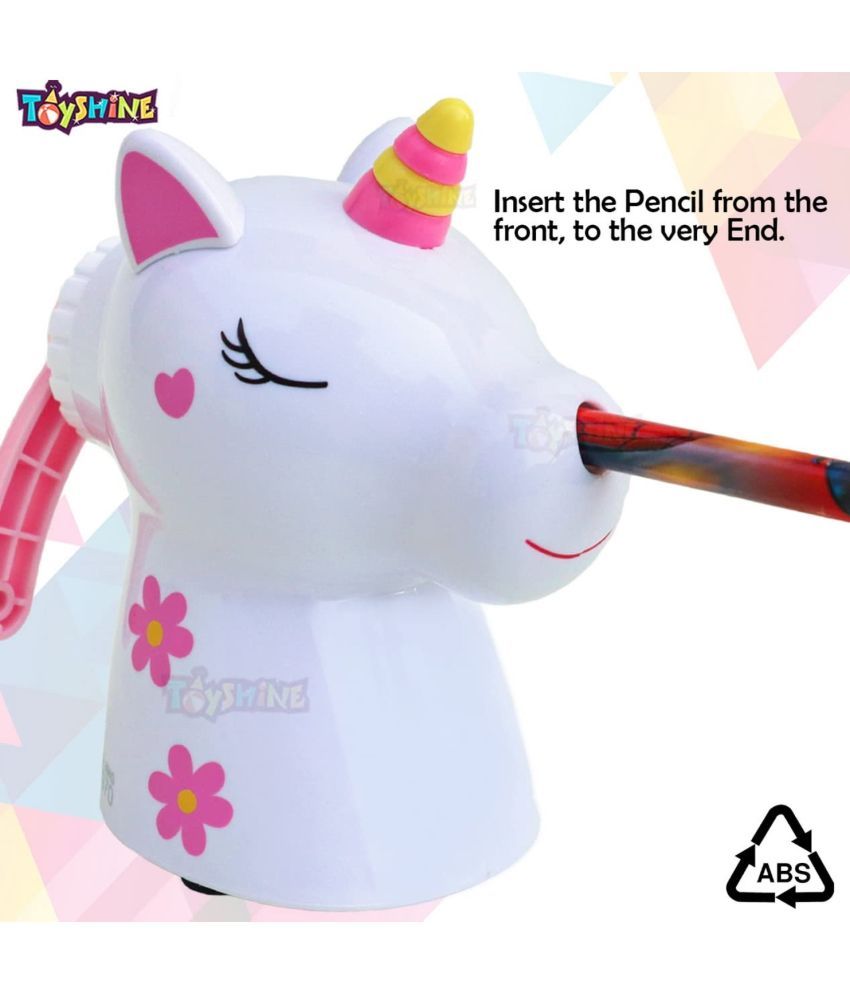 Toyshine Unicorn Pencil Sharpeners Manual for Kids and Artists