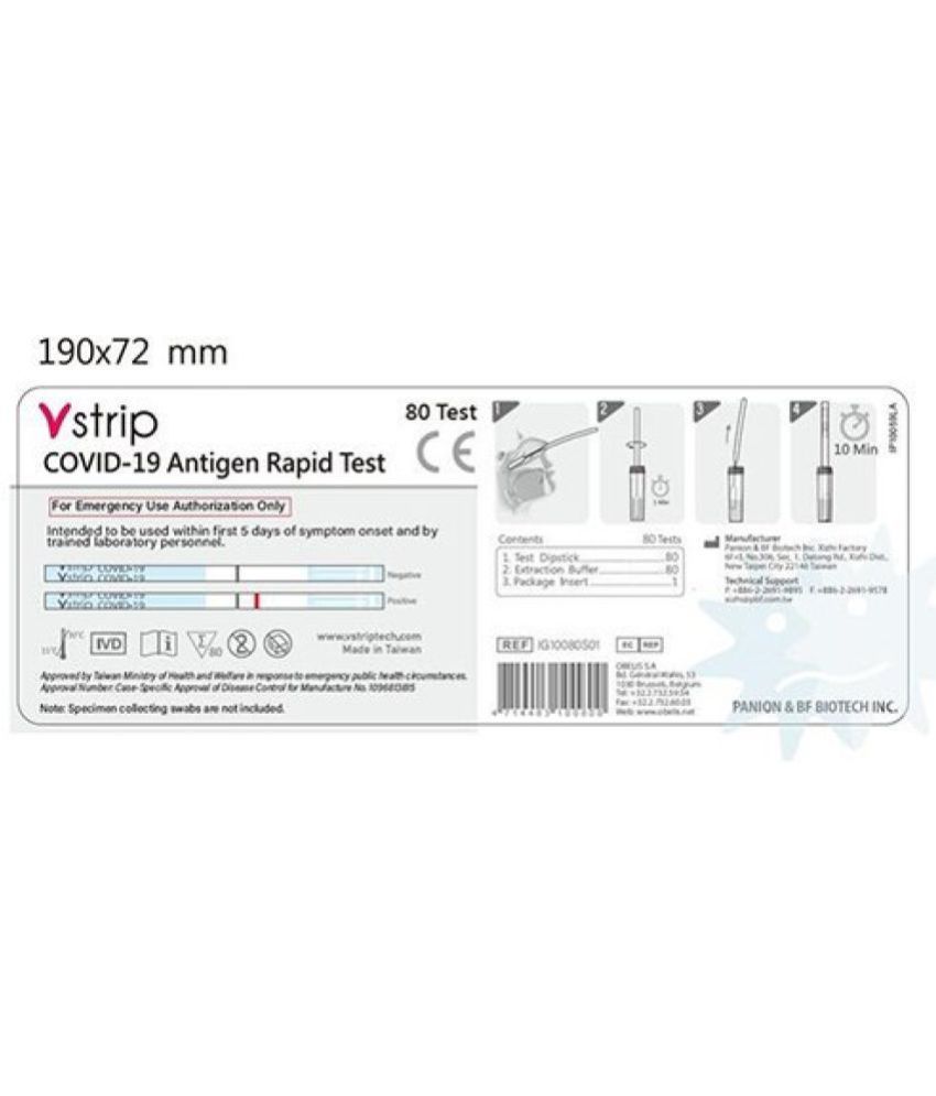 Vstrip Antigen Rapid Test Detection Kit (Pack of 4) Buy Vstrip Antigen