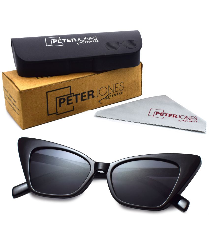     			Peter Jones - Black Cat Eye Sunglasses Pack of 1