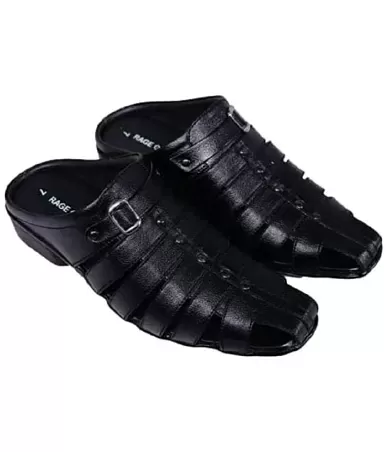 Columbia Mens Size 8.5 Adventura Black Leather Fisherman Sandals Shoes |  eBay
