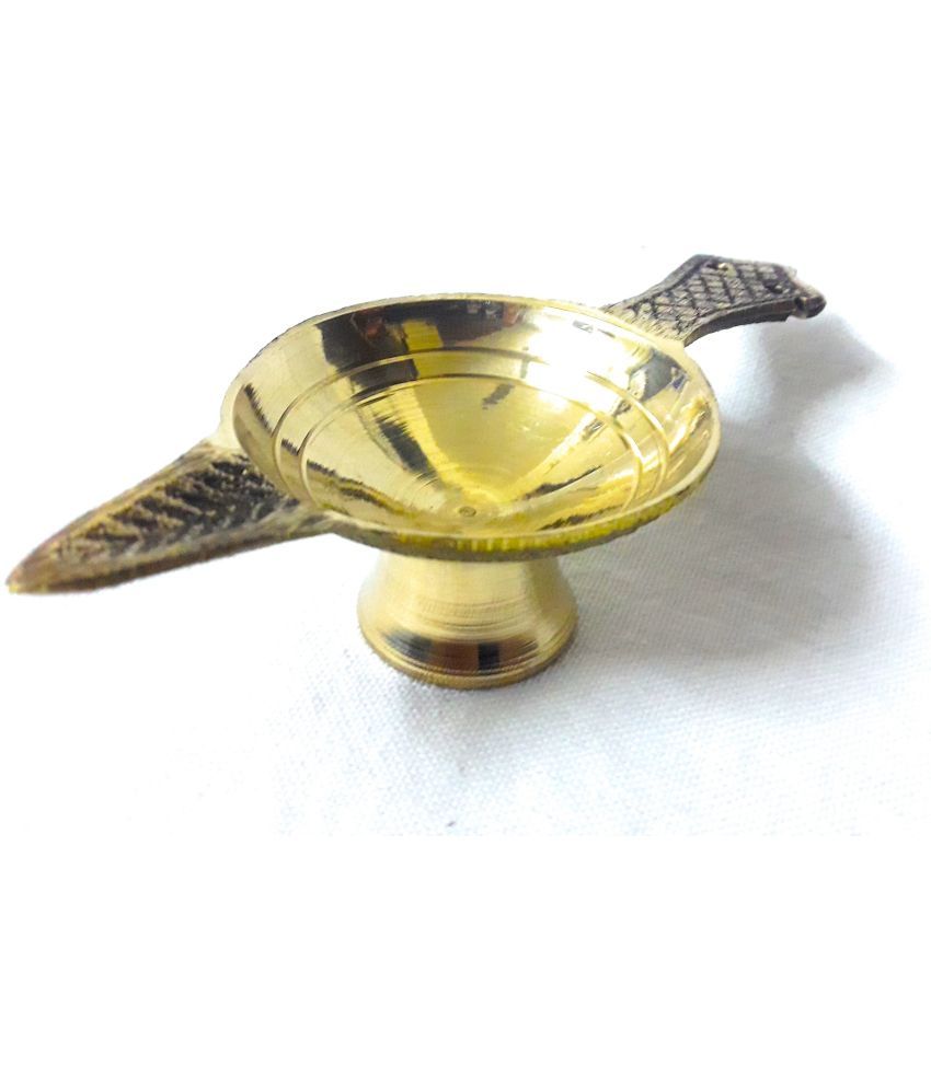 Eastern Handicrafts Brass Akhand Diya - Pack of 1: Buy Eastern ...