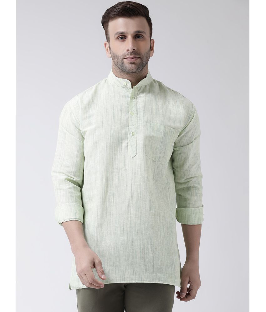     			RIAG Green Cotton Kurta Single