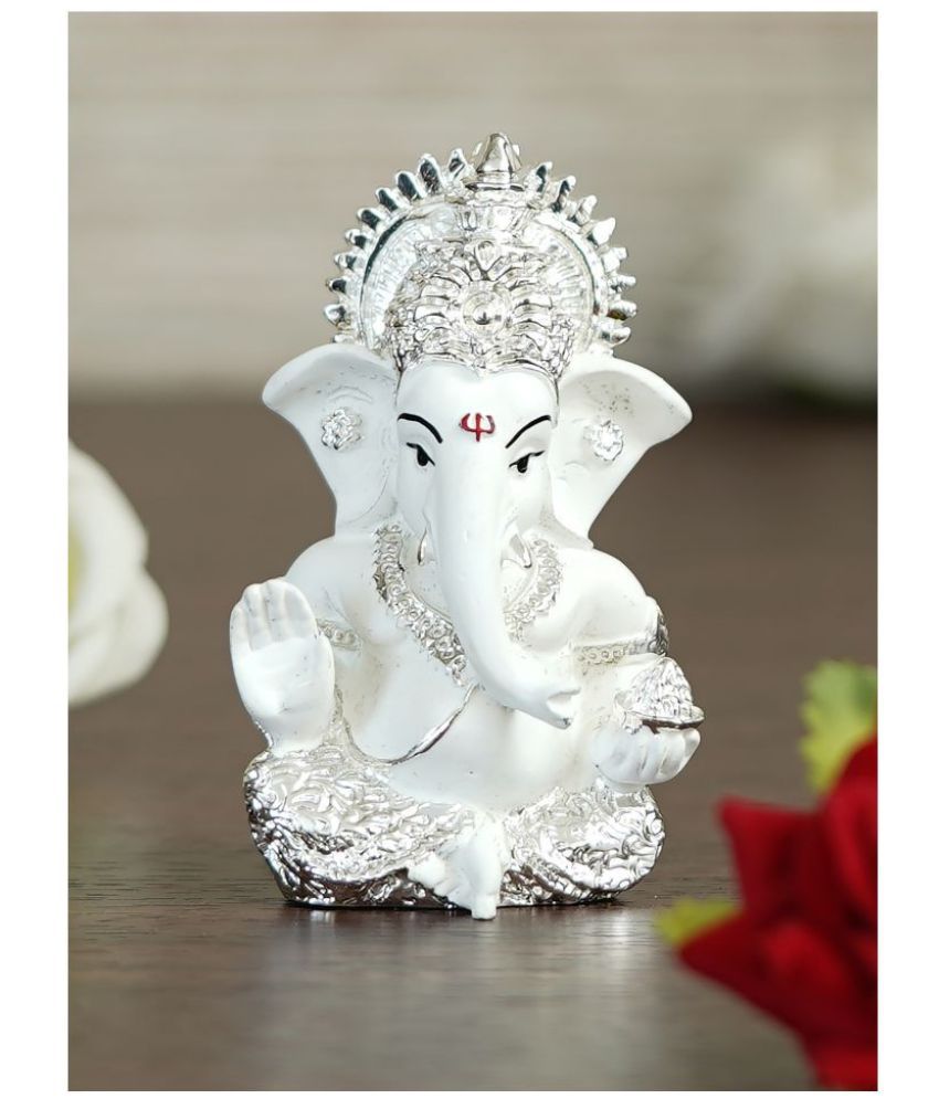     			eCraftIndia Showpiece Resin Ganesha Idol 6 x 4 cms Pack of 1