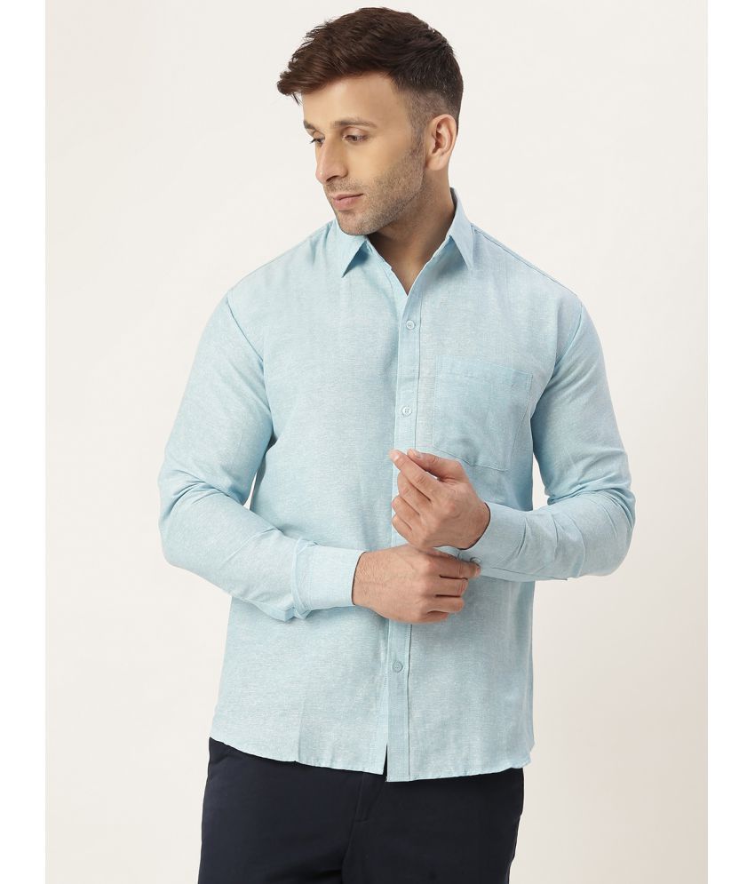     			RIAG 100 Percent Cotton Blue Shirt Single