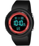 Hala -  Black Silicon Digital Men's Watch