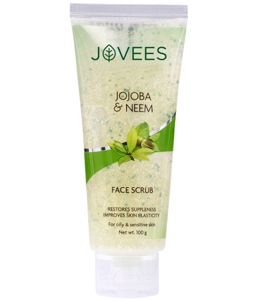     			Jovees Herbal Jojoba & Neem Face Scrub With Wheatgerm Extract 100g