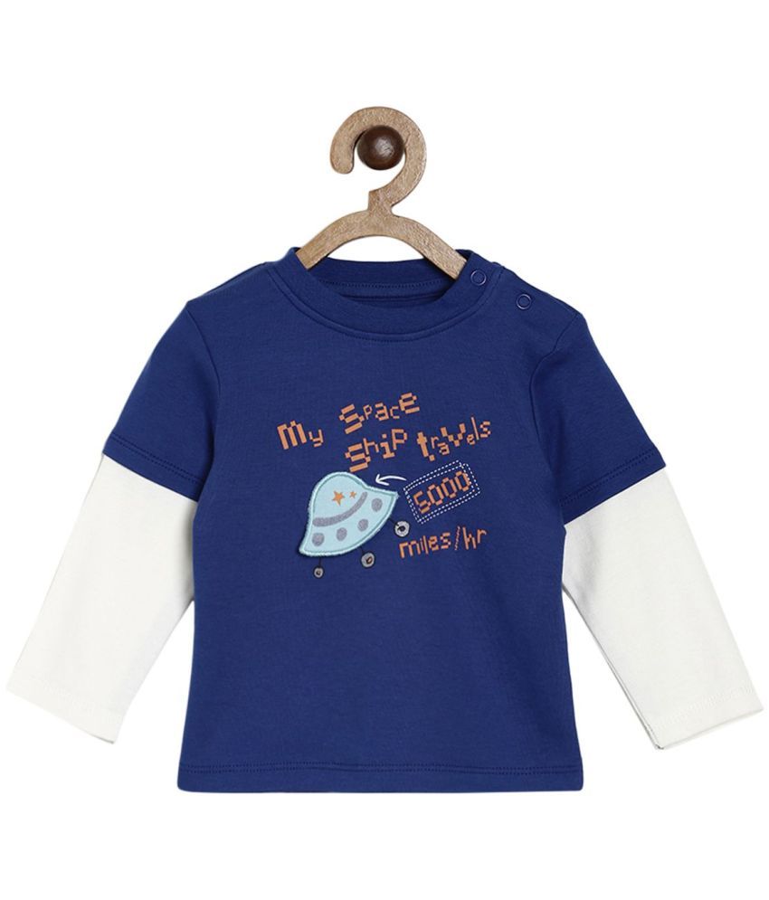     			MINIKLUB Baby Boy Blue Color T-Shirt