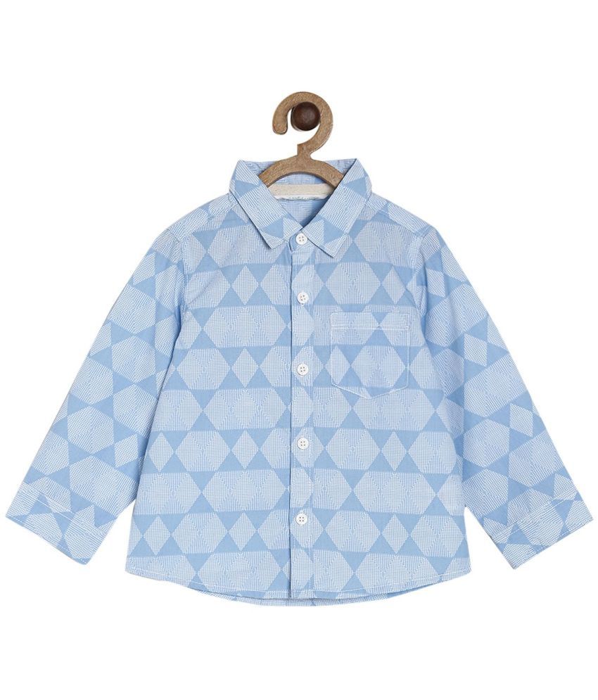     			MINIKLUB Baby Boy Blue Color Shirt