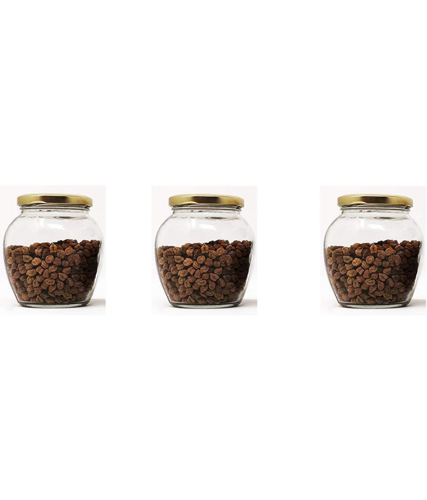     			AFAST Airtight Storage  Glass Food Container Set of 3 300 mL