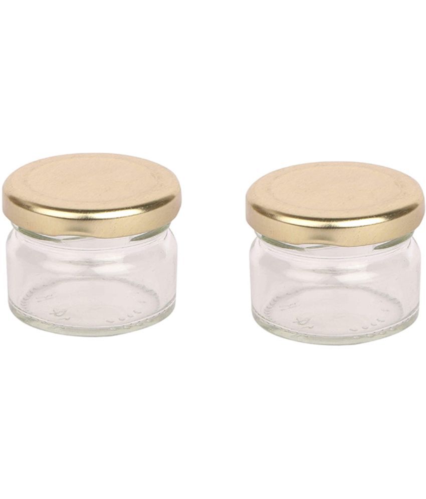     			AFAST Airtight Storage  Glass Food Container Set of 2 40 mL