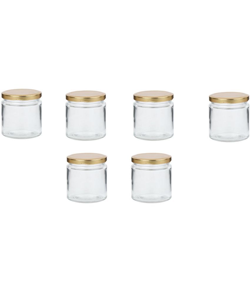     			AFAST Airtight Storage  Glass Food Container Set of 6 50 mL