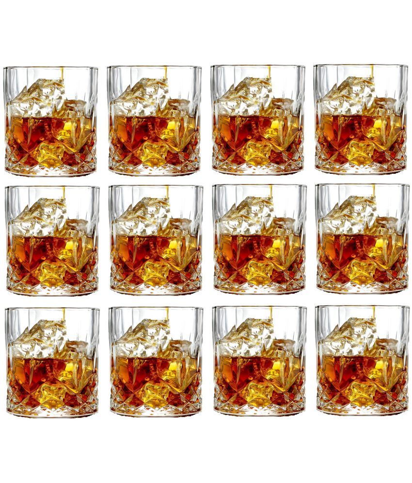     			Afast Whisky  Glasses Set,  200 ML - (Pack Of 12)