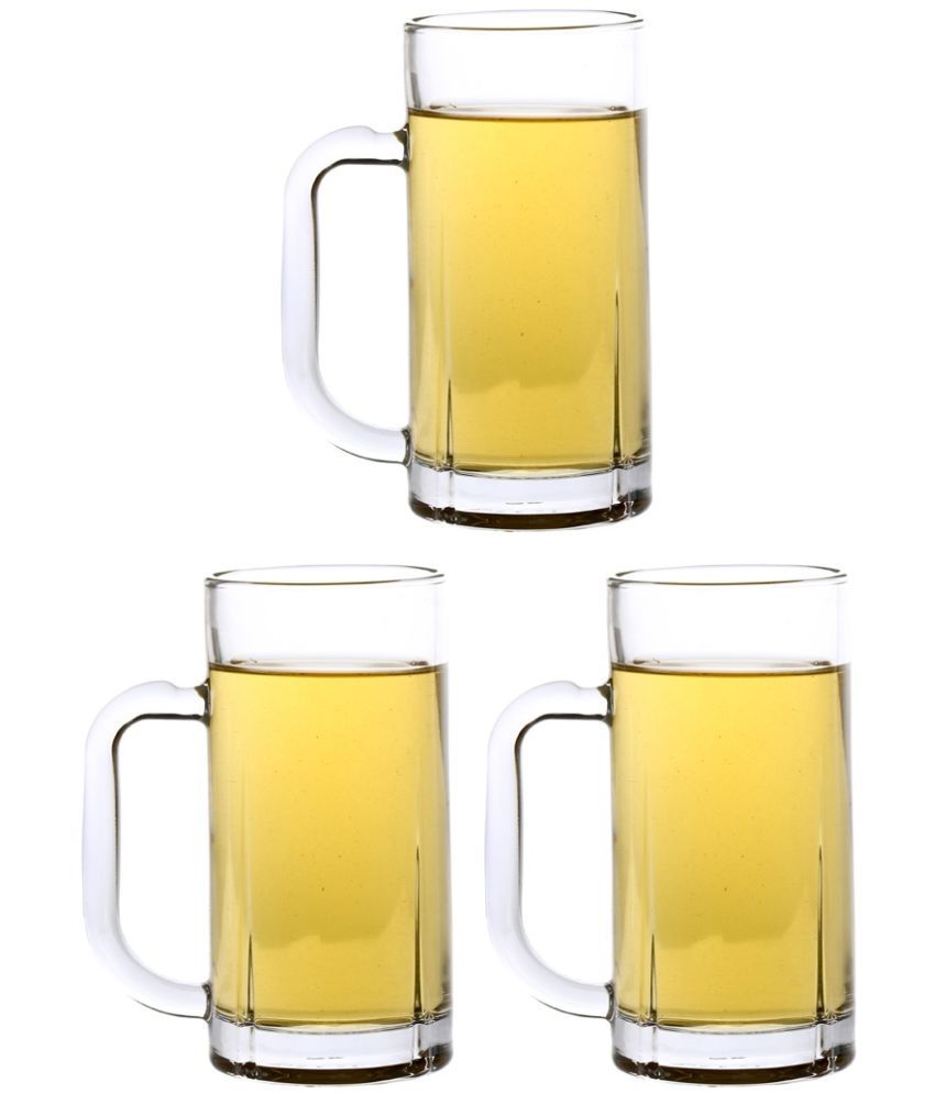     			Afast Beer Mug Glasses Set,  300 ML - (Pack Of 3)