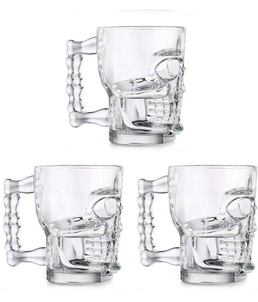     			Afast Beer Mug Glasses Set,  500 ML - (Pack Of 3)