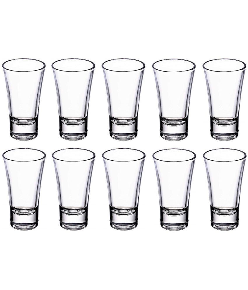     			Afast Shot  Glasses Set,  30 ML - (Pack Of 10)
