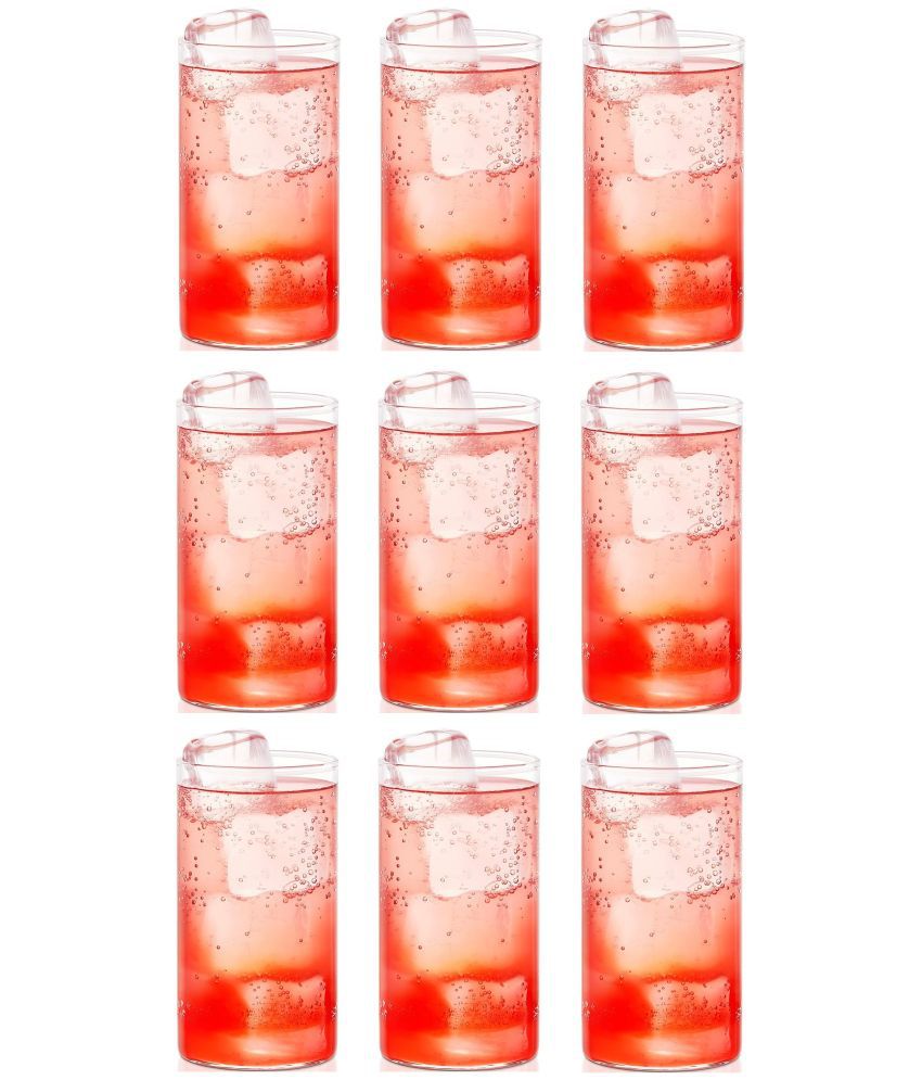     			Afast Water/Juice  Glasses Set,  280 ML - (Pack Of 9)