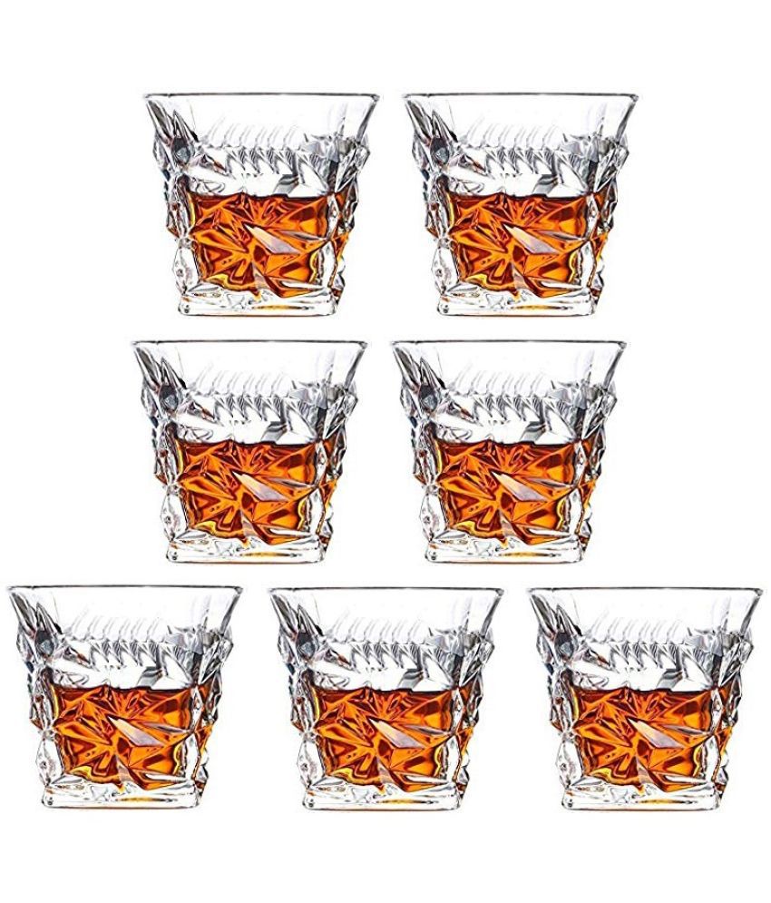     			Afast Whisky  Glasses Set,  250 ML - (Pack Of 7)
