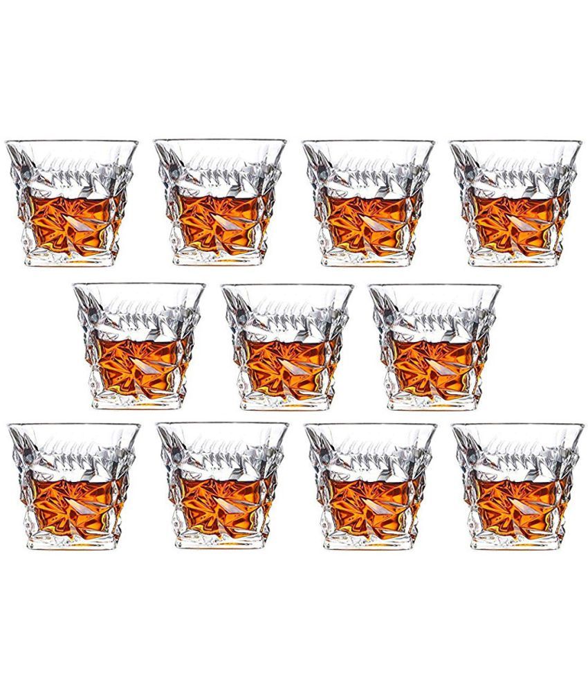     			Afast Whisky  Glasses Set,  250 ML - (Pack Of 11)