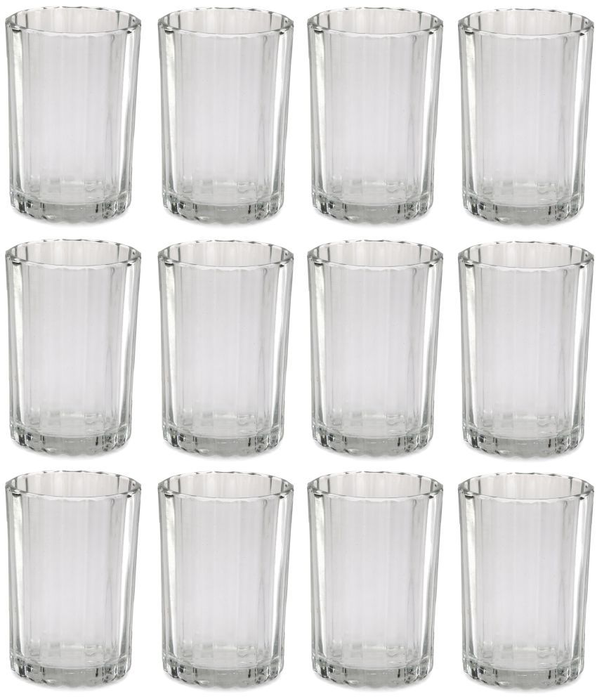     			Somil Water/Juice   Glasses Set,  200 ML - (Pack Of 12)