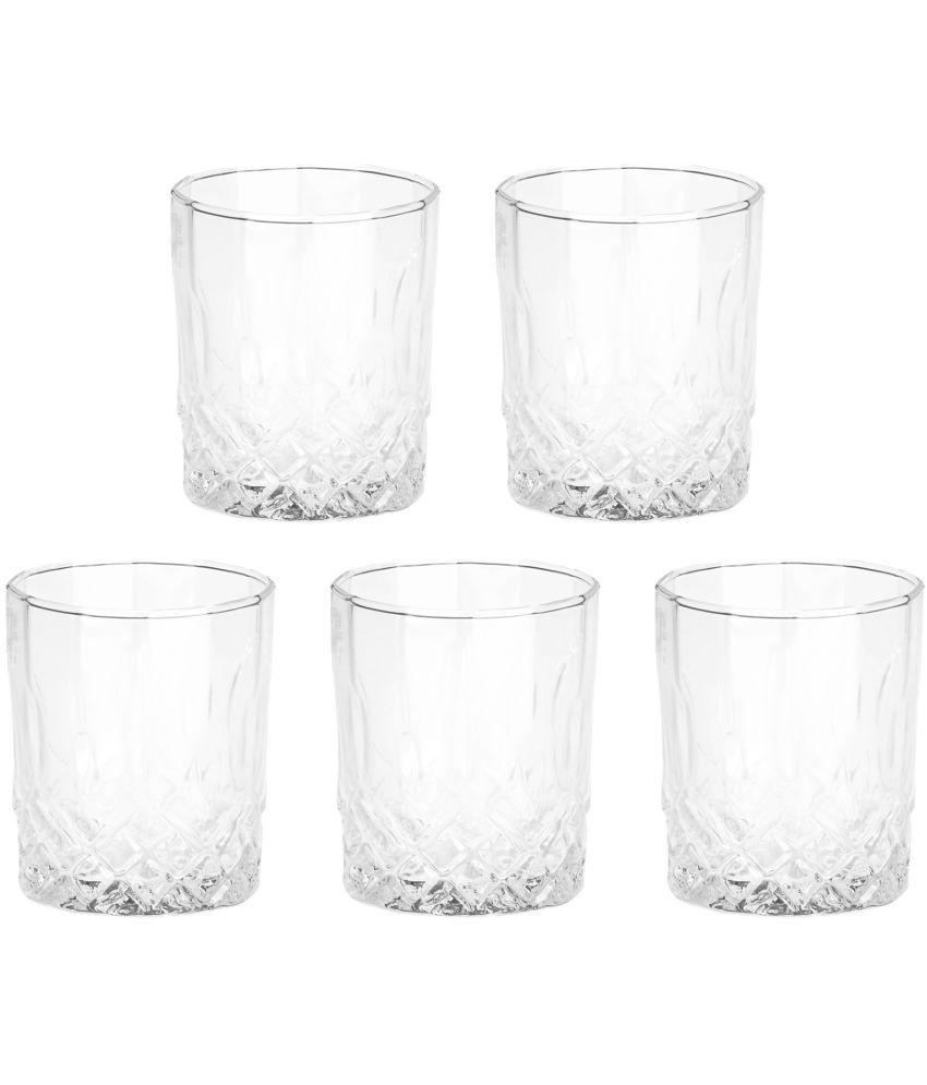     			Somil Whisky  Glasses Set,  200 ML - (Pack Of 5)