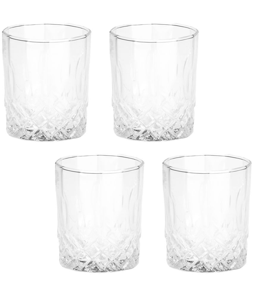     			Somil Whisky  Glasses Set,  200 ML - (Pack Of 4)