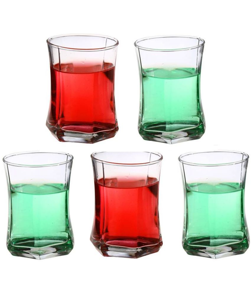     			Somil Water/Juice  Glasses Set,  280 ML - (Pack Of 5)