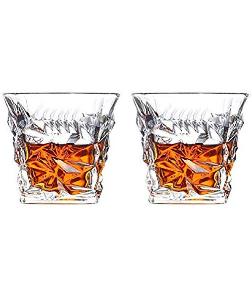     			Somil Whisky  Glasses Set,  250 ML - (Pack Of 2)