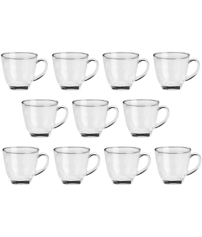    			AFAST Glass Serving Coffee And Double Walled Tea Cup 11 Pcs 180 ml