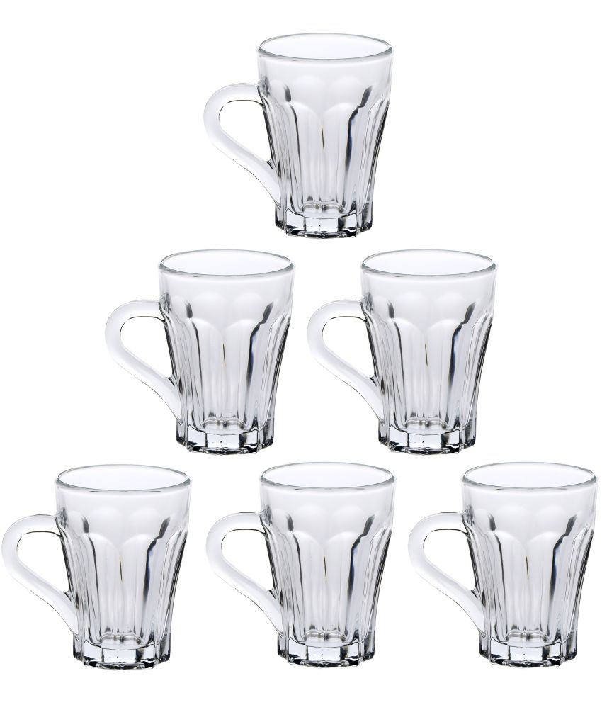     			AFAST Glass Serving Coffee And Double Walled Tea Cup 6 Pcs 100 ml