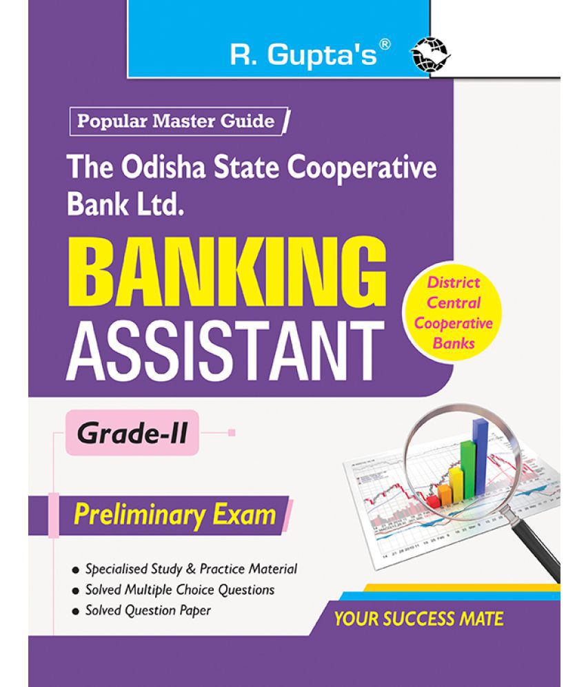     			The Odisha State Cooperative Bank Ltd.—Banking Assistant (Grade-II) Preliminary Recruitment Exam Guide