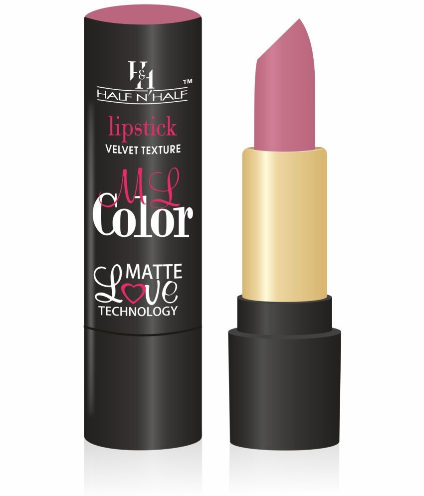     			Half N Half Velvet Matte Texture Lipstick My Color, Peach-Twist (3.8gm)