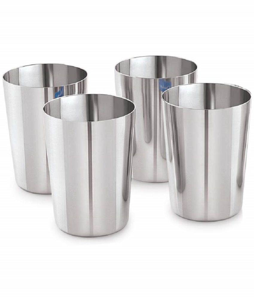     			Neelam Stainless Steel 300 ml Glasses