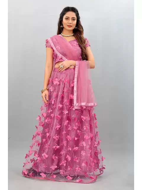 Buy online Self Design A-line Lehenga from ethnic wear for Women by Snh  Export for ₹1059 at 59% off | 2024 Limeroad.com