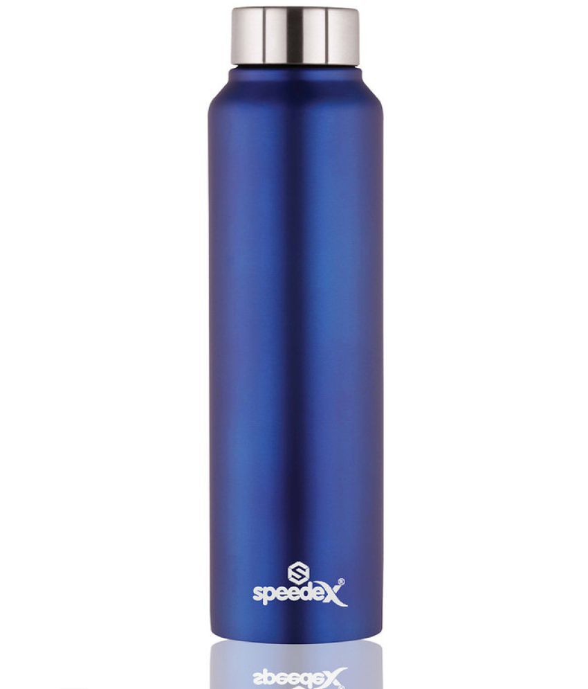     			Speedex Simplex-Blue-PK-1 Blue 1000 mL Steel Fridge Bottle set of 1