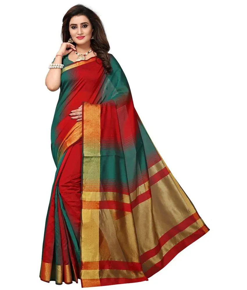 Festive Wear Printed Vichitra Saree, 6.3 m (with blouse piece) at Rs 365 in  Khalilabad