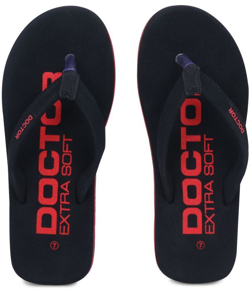     			DOCTOR EXTRA SOFT - Black EVA Daily Slipper