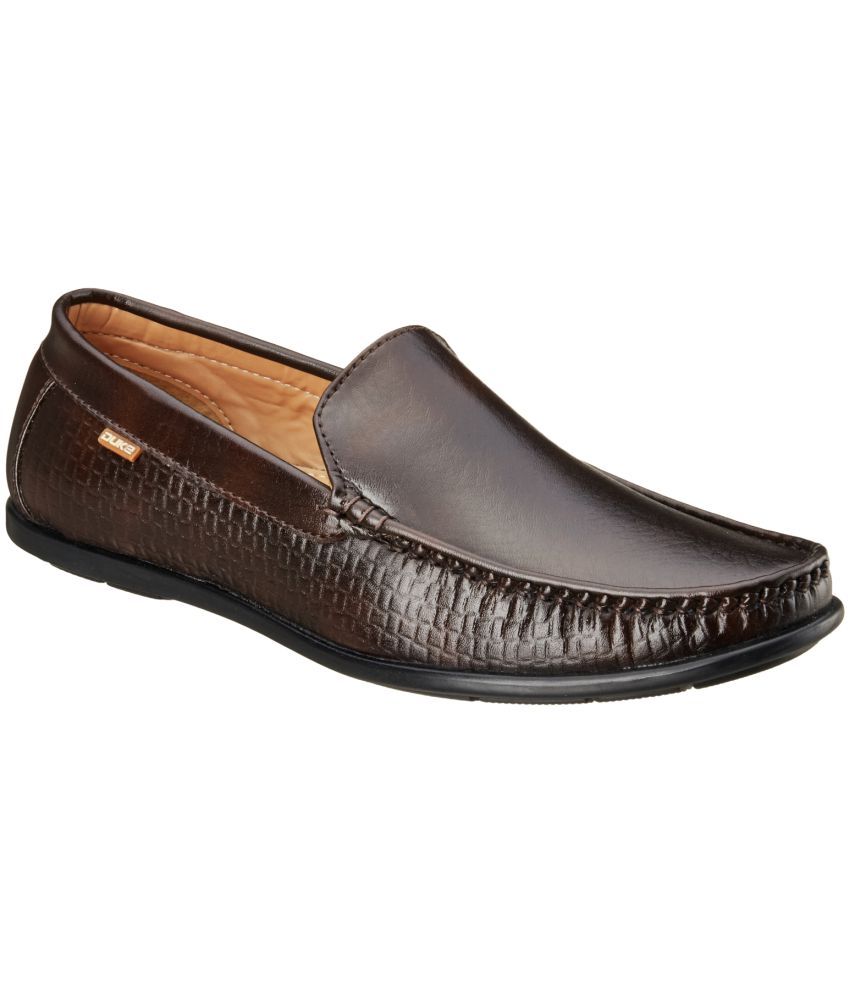     			Duke Brown Loafers