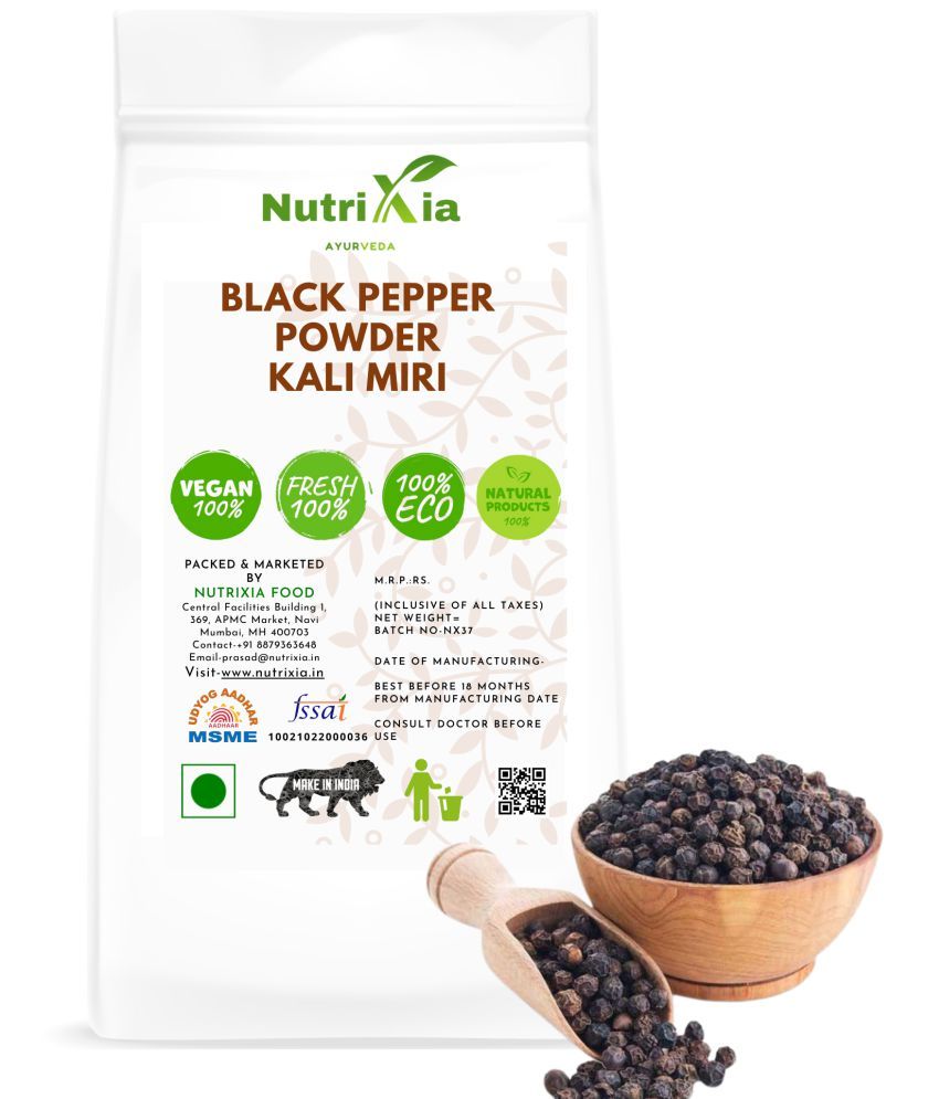     			Nutrixia Food Black pepper powder- kala miri Powder 100 gm