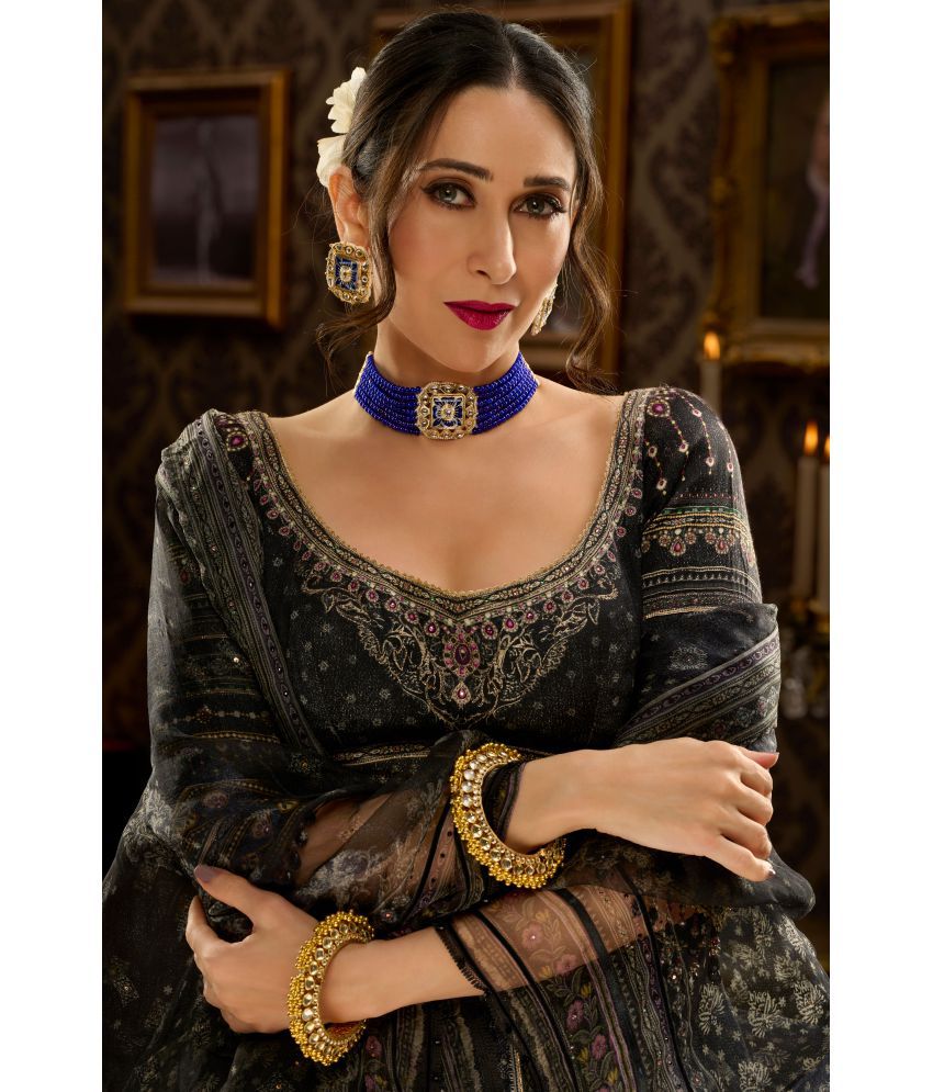    			Sukkhi Alloy Blue Traditional Necklace set Combo Choker